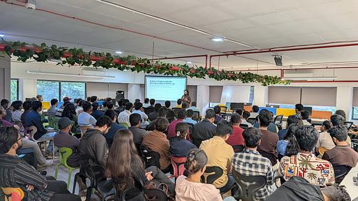 Snapshot from AI x SaaS Startup Meetup in Pune