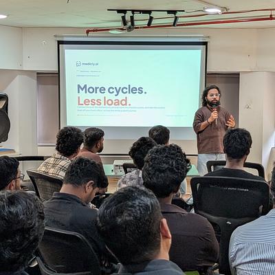 Snapshot from AI x SaaS Startup Meetup in Pune