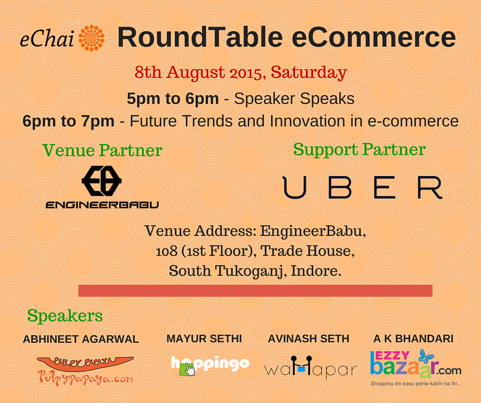 Cover for eChai RoundTable - Theme - eCommerce @ EngineerBabu