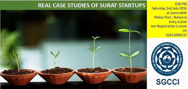 Cover for Real Case Studies of Surat Startups