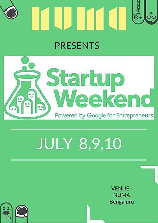Cover for Startup Weekend Bangalore (NUMA)