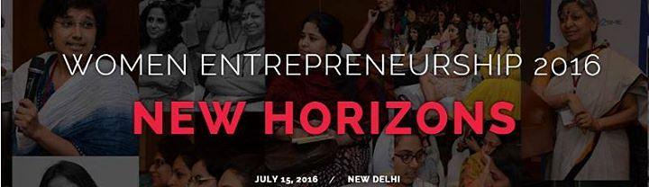 Cover for Women Entrepreneurship - New Horizons 2016