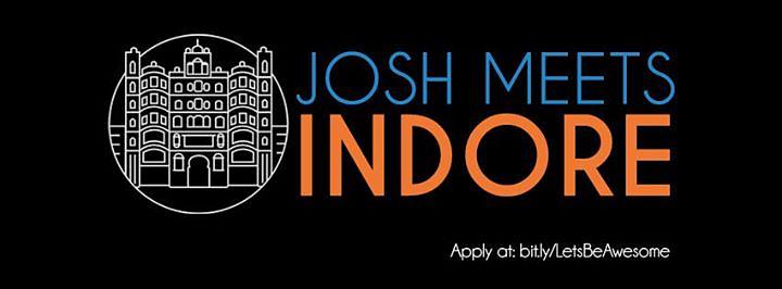 Cover for Josh Meets Indore
