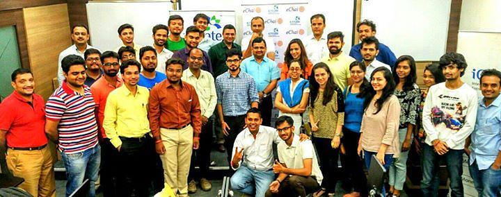Cover for eChai Startup Forum at GUSEC, Ahmedabad