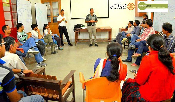 Cover for eChai SaaS Forum at GLS University, Ahmedabad