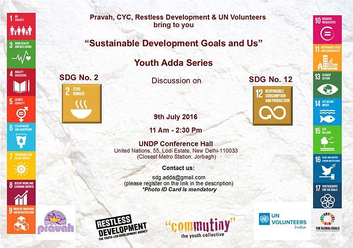 Cover for Sustainable Development Goals & Us - Youth Adda Series