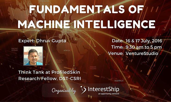 Cover for Workshop on Fundamentals of Machine Intelligence