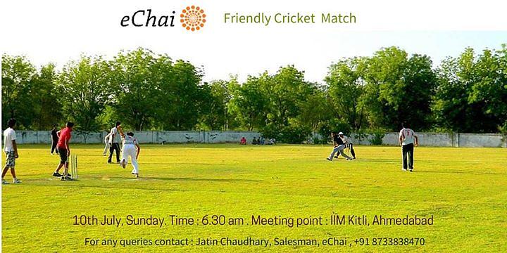 Cover for Friendly Cricket Match