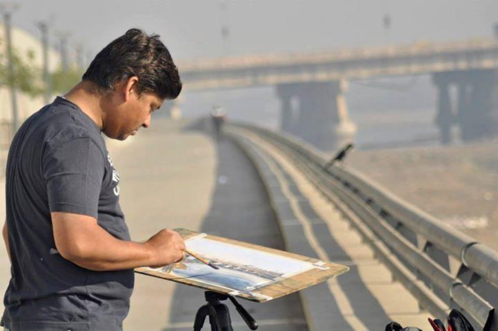 Cover for Outdoor Sketching & Painting at Riverfront