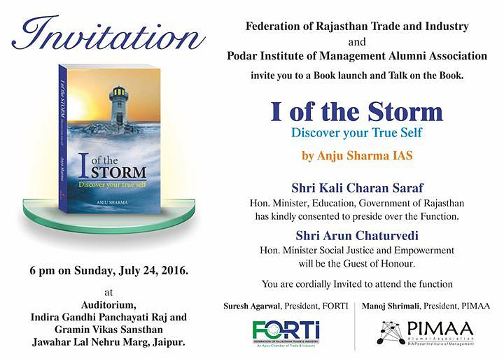 Cover for Book Launch at Jaipur