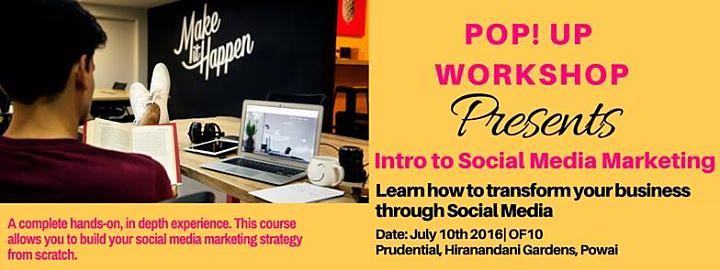 Cover for Social Media Marketing Workshop