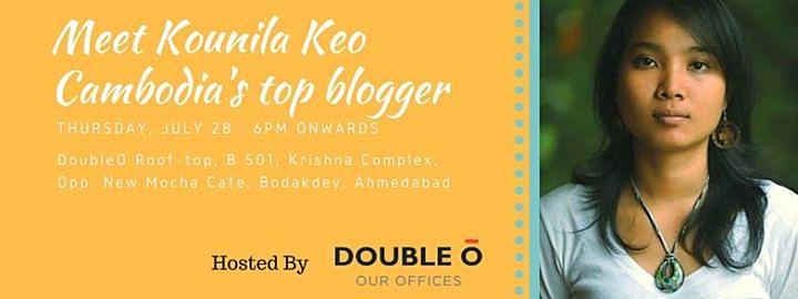 Cover for Interactive session with Kounila Keo: Cambodia's top blogger"