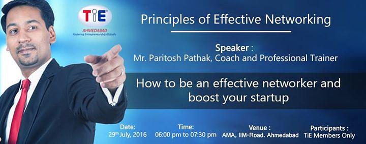 Cover for Principles of Effective Networking
