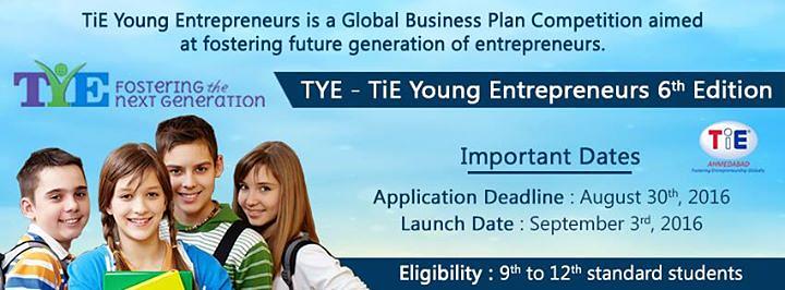 Cover for TYE (TiE Young Entrepreneurs)