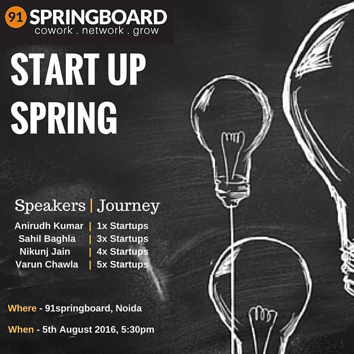 Cover for Startup Spring