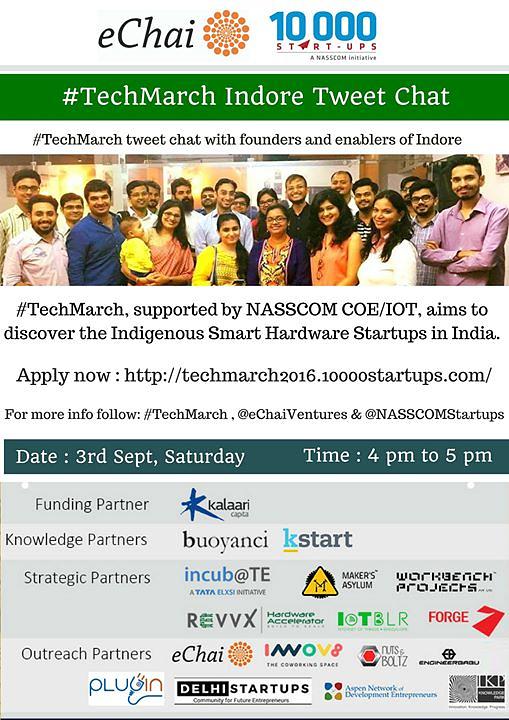 Cover for ★ #TechMarch Indore Tweet Chat ★