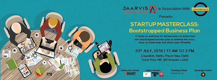Cover for Startup Masterclass: Bootstrapped Business Plan