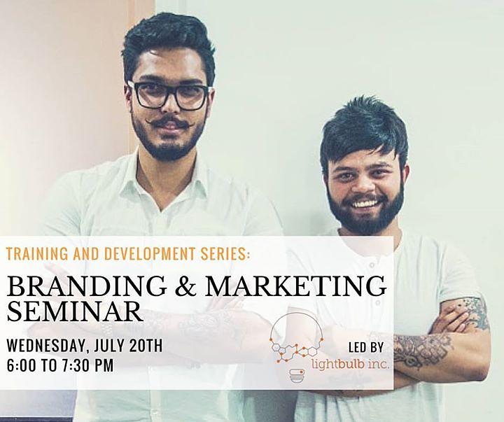 Cover for Branding & Marketing Seminar