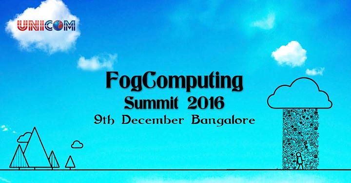 Cover for Fog Computing Summit 2016