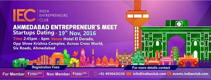 Cover for Ahmedabad Entrepreneurs Meet