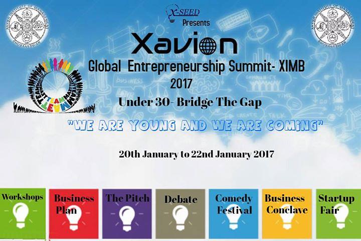 Cover for Xavion'17: The Global Entrepreneurship Summit - XIMB