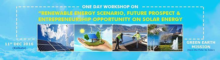 Cover for Renewable Energy Scenario, Future Prospect and Entrepreneurship