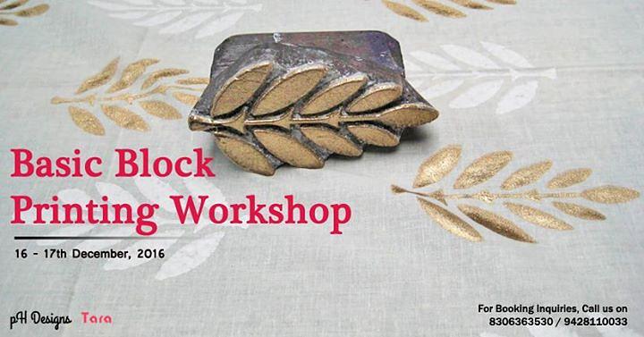 Cover for Basic Block Printing Workshop