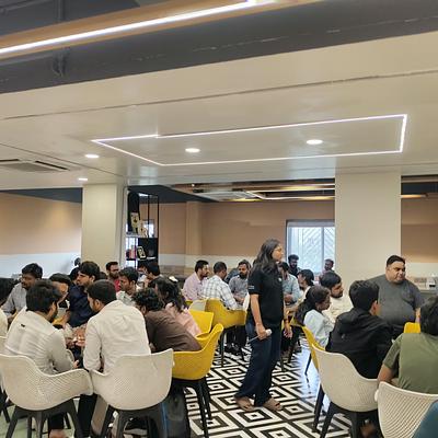 Snapshot from eChai's Startup Open House in Hyderabad