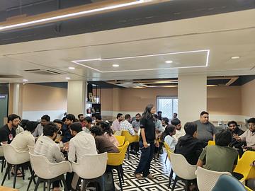 From eChai's Startup Open House in Hyderabad