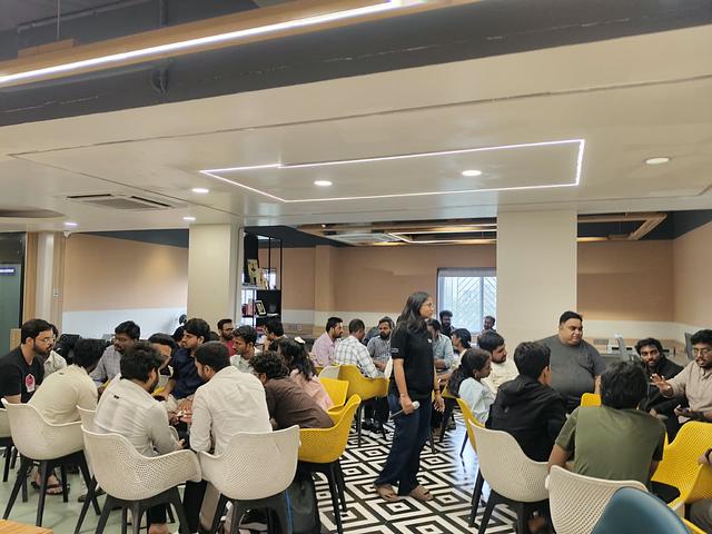 From eChai's Startup Open House in Hyderabad