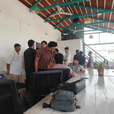 Snapshot from eChai's Startup Open House in Bengaluru