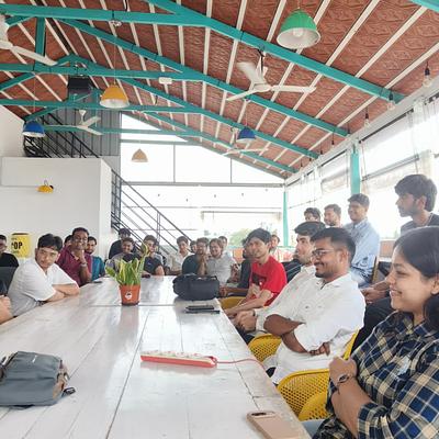 Snapshot from eChai's Startup Open House in Bengaluru