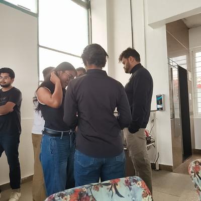 Snapshot from eChai's Startup Open House in Bengaluru