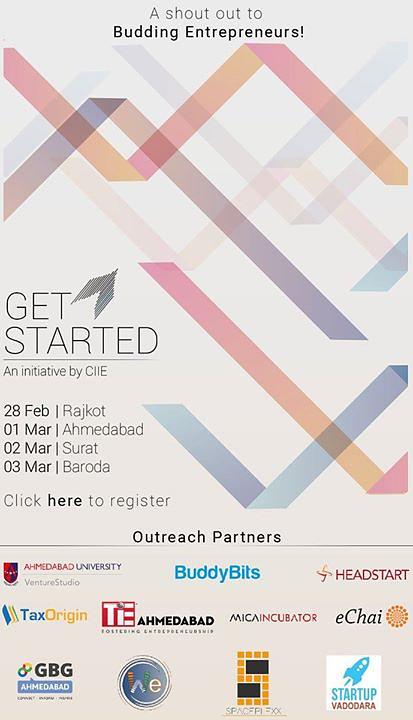 Cover for Get Started - Surat Event by CIIE (IIM Ahmedabad)