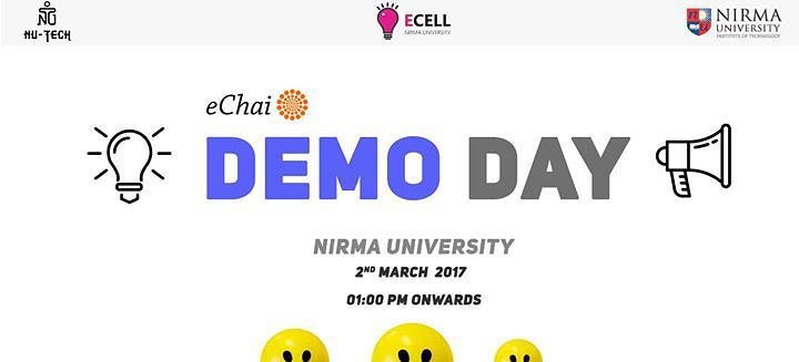 Cover for ★ eChai Demo Day at Nirma University