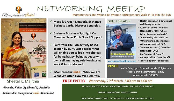 Cover for March Networking Meet For Women Entrepreneurs In Ahmedabad
