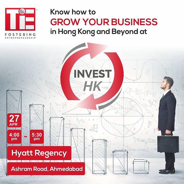 Cover for Invest HK with TiE Ahmedabad