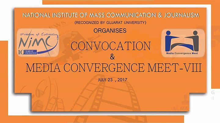 Cover for Convocation & Media Convergence Meet - VIII