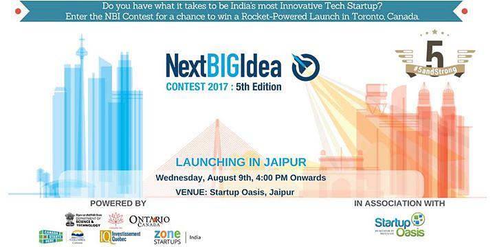 Cover for Jaipur Launch : 5th Edition Next Big Idea Contest 2017