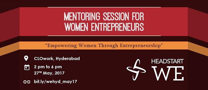 Cover for Mentoring Session For Women Entrepreneurs - Hyderabad