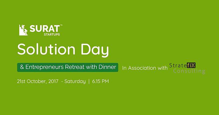 Cover for Solution Day & Retreat for Startups