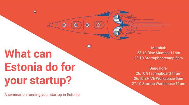 Cover for What can Estonia do for your startup? Rise Mumbai edition