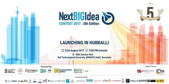 Cover for Hubballi Launch : 5th Edition Next Big Idea Contest 2017
