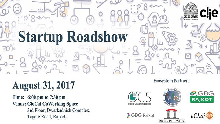 Cover for Startup Roadshow-Rajkot