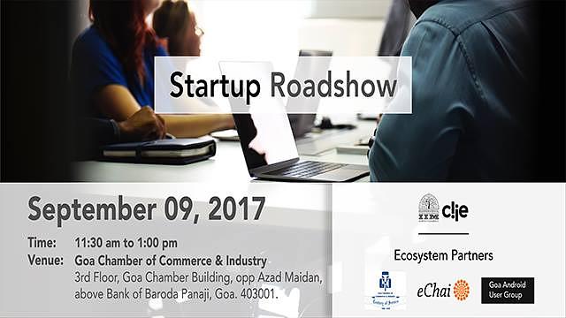 Cover for Startup Roadshow - Goa