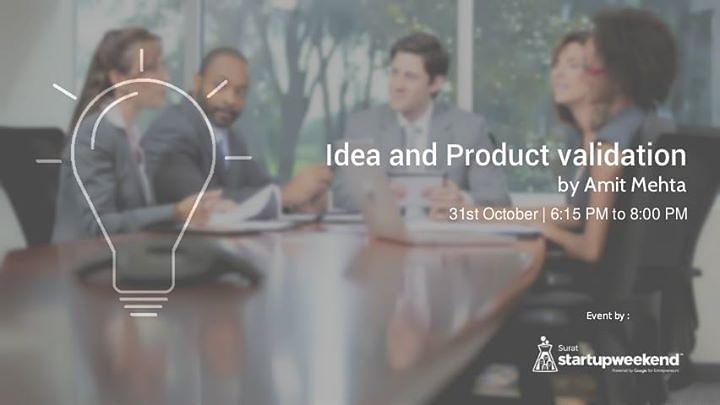 Cover for Idea and Product Validation by Amit Mehta