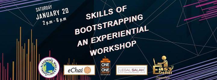 Cover for Skills of Bootstrapping – An experiential workshop
