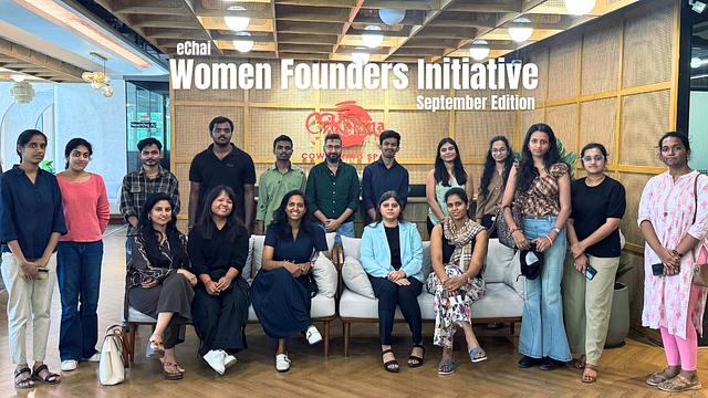 From eChai Women Founders Initiative in Hyderabad with CoKarma