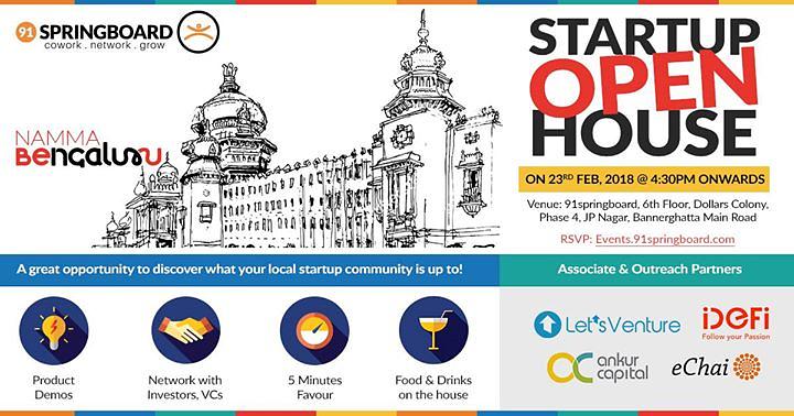 Cover for Startup Open House Bengaluru
