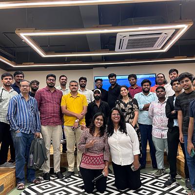 Snapshot from Hyderabad Startup Day
